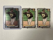 Leo De Vries RC LOT 3 2024 Bowman Chrome Draft 2 Base#BDC116 Padres Top Prospect