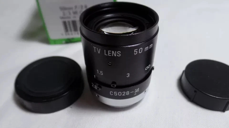 g Vintage Cosmicar Pentax F2.8/50mm M25 Japan Lens C-mount C35001 C5028-M 1406 - Image 3 of 4