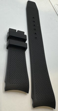 Iwc cinturino originale nuovo gomma E03666 nero XL mm22 curvo Aquatimer 152x73mm