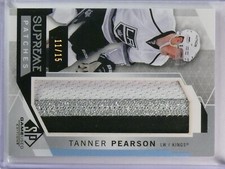2015-16 SP Game Used Supreme Patch Jersey Tanner Pearson #D11/15