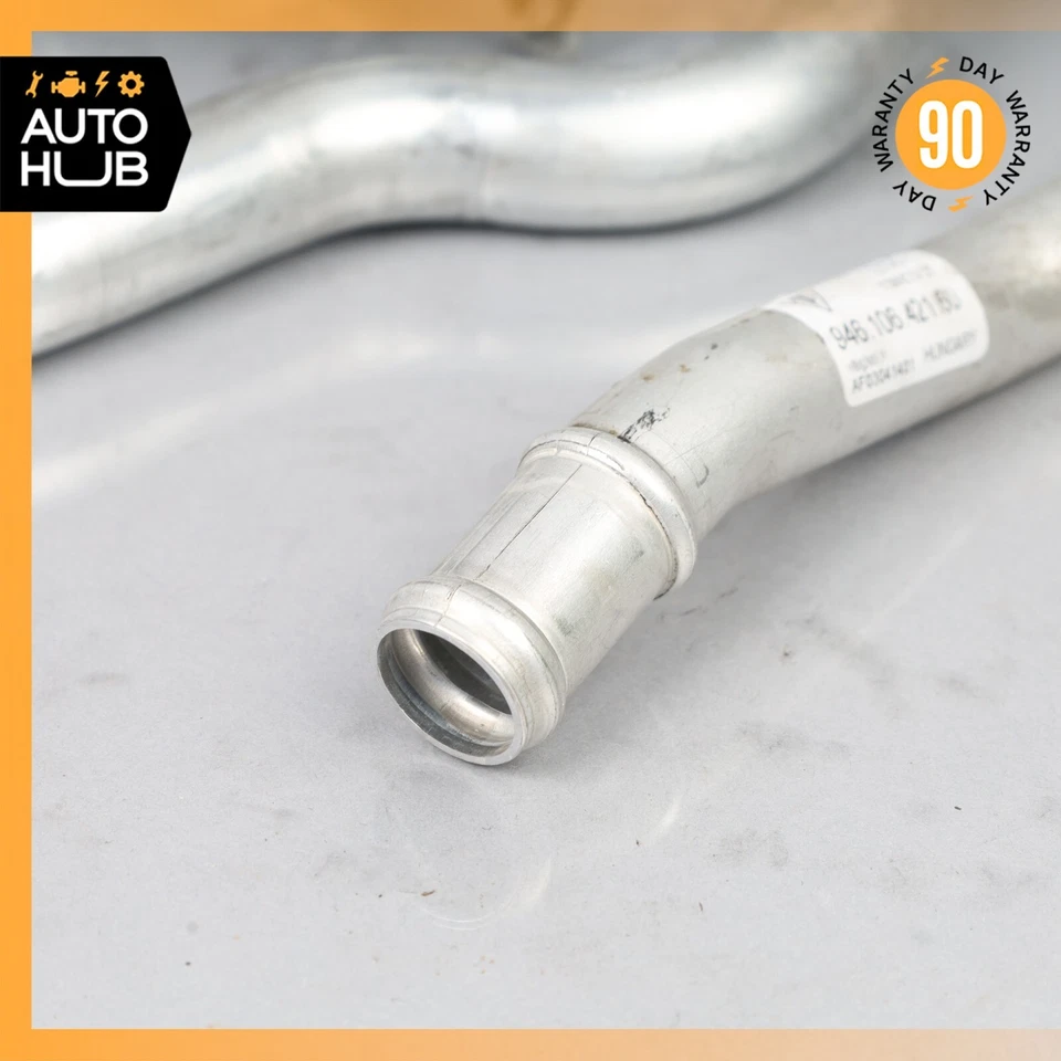 2015 Porsche Macan S 95B Engine Coolant Pipe Line Set of 3 OEM - Image 2 of 4