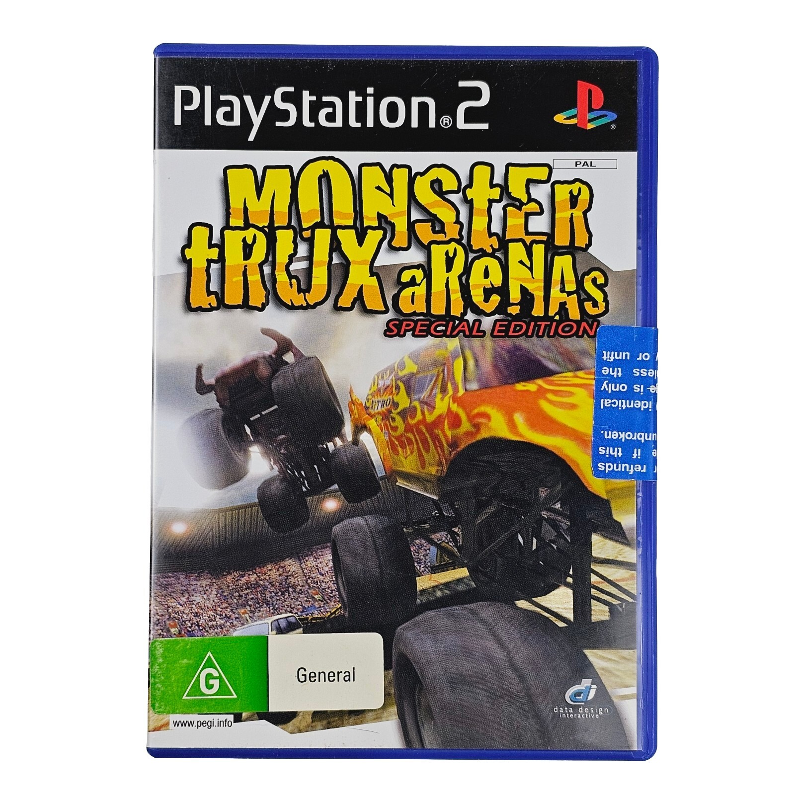 Monster Trux Arenas - Special Edition | Sony PlayStation 2 Game ps2 | Complete
