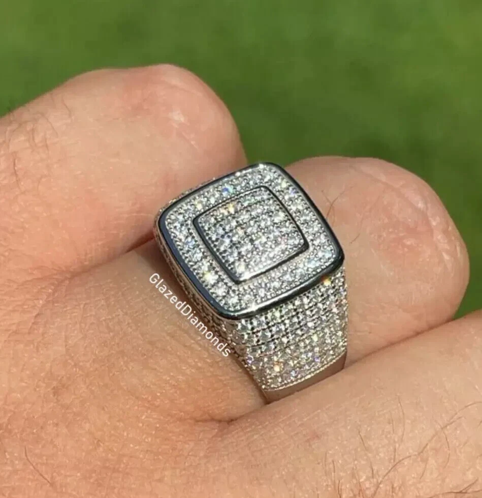 Vvs diamond ring mens deals