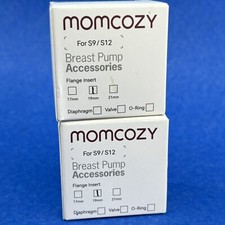 New Genuine Momcozy S9 S12 Pro Breast Pump Accessories Flange 2 Boxes 19mm