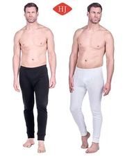 HJ Hall Thermal Long Johns Mens Cotton Rich Warm Leggings Underwear