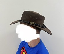 Jacaru Leather Australian Outback Cowboy Hat Made in Australia