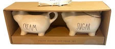 New RAE DUNN Pig Cream And Sugar Set Farmhouse Home Decor Piglet 2024