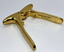 Vintage Champagne Key Opener With Patent Number Brass