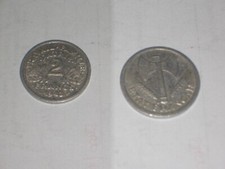 031r France - 2 Franc 1940s Aluminium