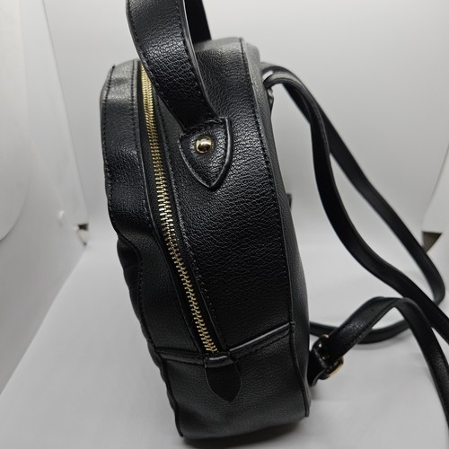 Sac à dos Urban Expressions en cuir noir - Photo 2/7