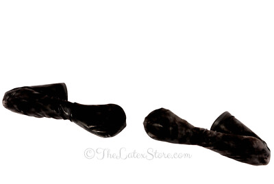 SUPER SALE Latex RESTRICTIVE GLOVES / BLACK / FETISH / Made in UK / 108c