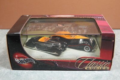 HOT WHEELS CLASSIC BODIES BUGATTI LIMITED EDITION BOXED SET