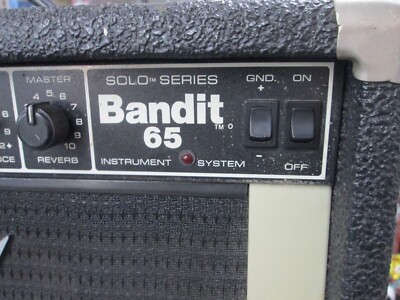 VINTAGE Peavy Bandit65 Solo Series 65-Watt Guitar Amp - ZX | eBay
