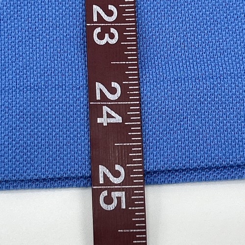 Lacoste Shirt Men's 7 XXL Blue Classic Fit Short Sleeve 2 Button Polo Preppy - 第 7/9 張圖片