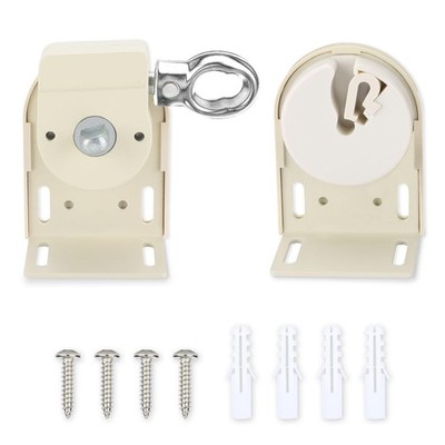 Coolaroo Shade Brackets with Metal Ring, Parts,with Coolaroo Exterior Roller ...