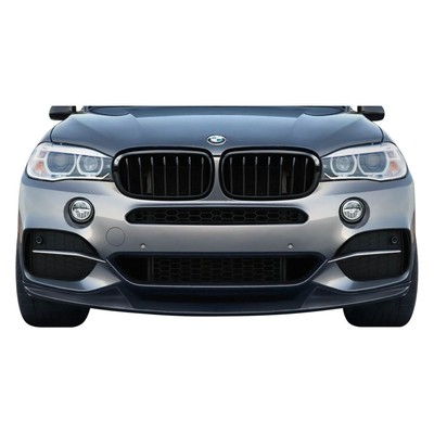 For BMW X5 14-18 M Performance Style Fiberglass Front Bumper Lip Unpainted