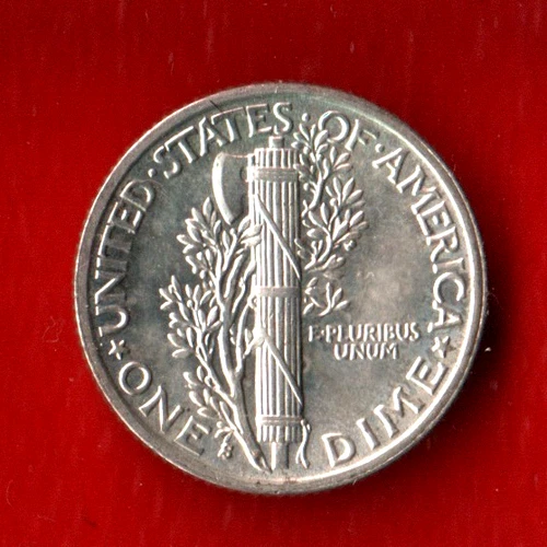 1941 S Mercury Dime ~ UNC UNCIRCULATED ~ US Silver Coin Collectible