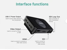 ACCSOON SEEMO PRO SDI/HDMI TO USB-C VIDEO CAPTURE ADAPTER FOR IPHONE / IPAD