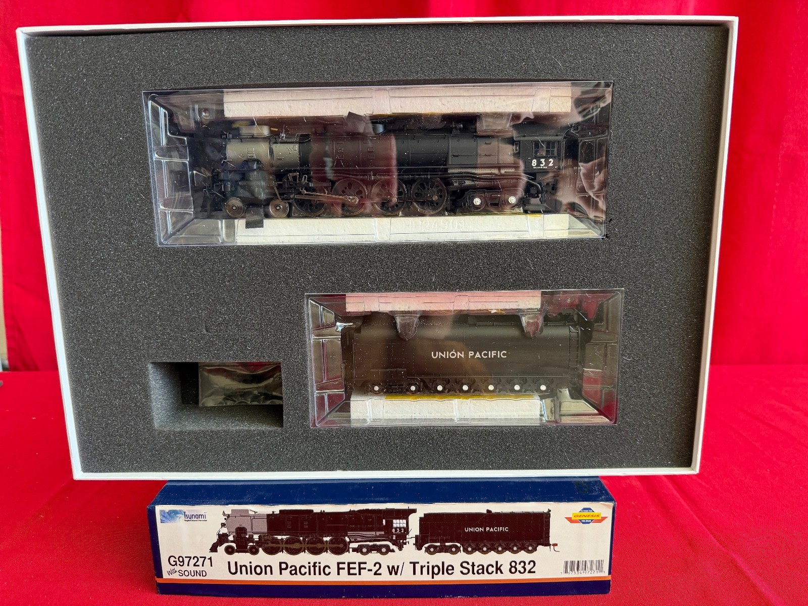 Athearn Genesis Union Pacific FEF-2 Triple Stack 4-8-4 DCC/Tsunami ...