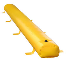 Flood Bag, 24 Ft. L X 12 In. H, Reusable PVC Water Diversion Tubes, Lightweight