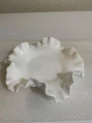 Vintage Fenton Milk Glass Hobnail Candy Dish