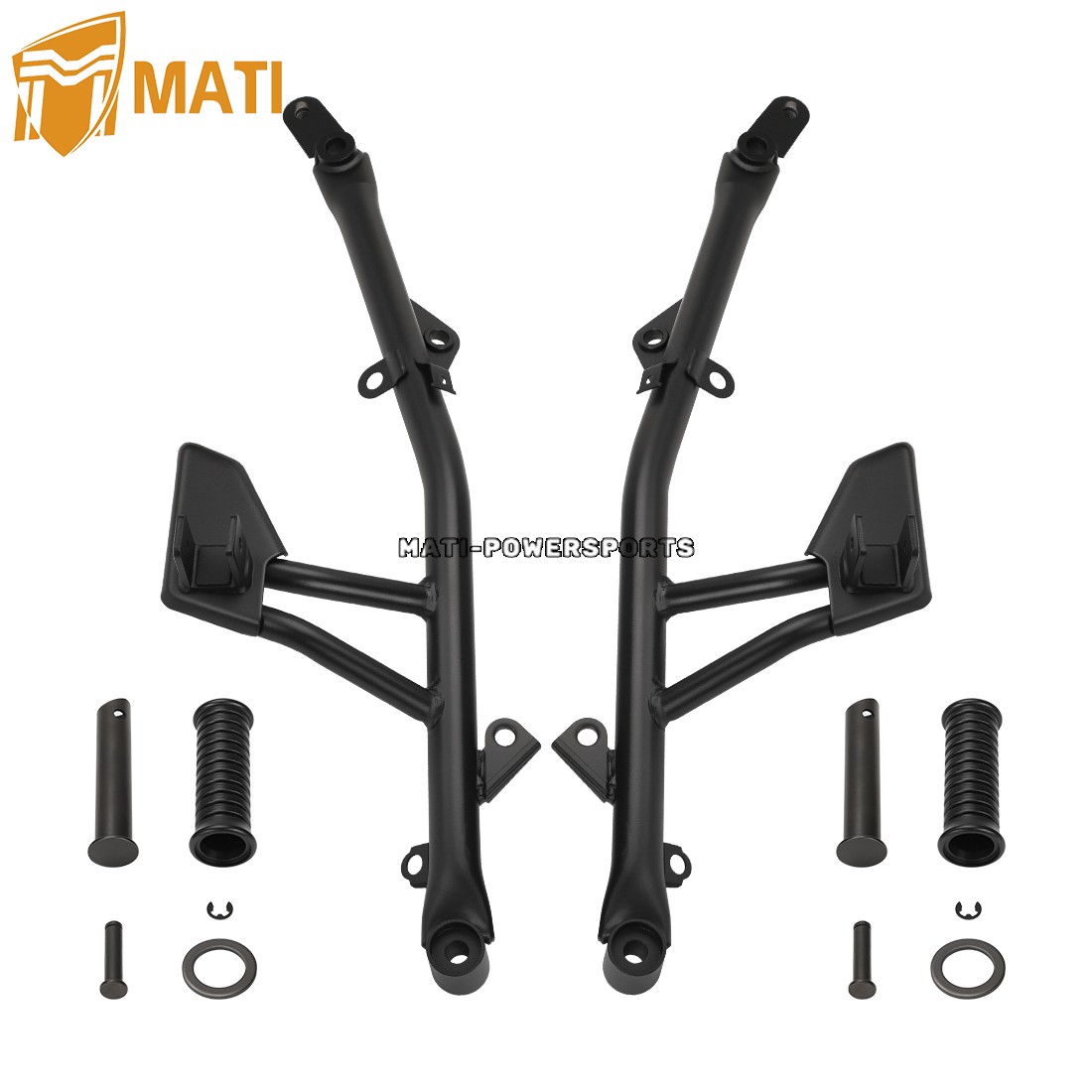 Passenger Footrest Footpegs Set For 2015-2024 Kawasaki Vulcan S EN650 99994-0570
