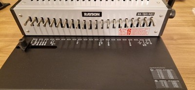 Rayson SD-1501A21 Kammbindegerät 21-Loch 200 Blatt A4