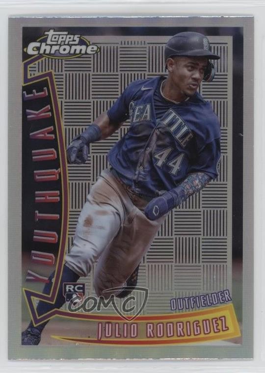 2022 Topps Chrome Sonic 1996 Youthquake Julio Rodriguez #YQ-2 Rookie RC