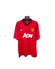 Manchester United Football Home Shirt 2013-2014 (XXL) Nike Jersey