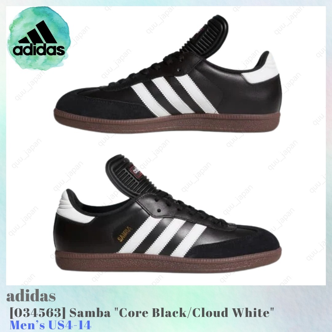 Size 8 - adidas Samba Classic Low Black for sale online | eBay