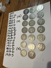 Barber Half Roll 1897-1915, Dates Listed