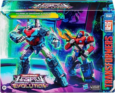 NEW Senator Shockwave Data Clerk Orion Pax Voyager & Deluxe Action Figure 2-Pack