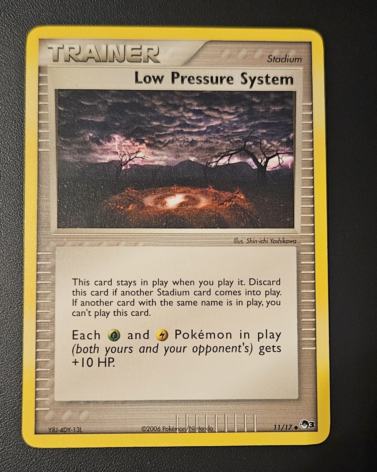 Low Pressure System 11/17  2006 POP Series 3 Pokémon