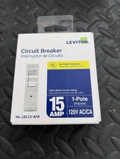 New Leviton 15 Amp AFCI 120-Volt, Thermal Magnetic LB115-AFR