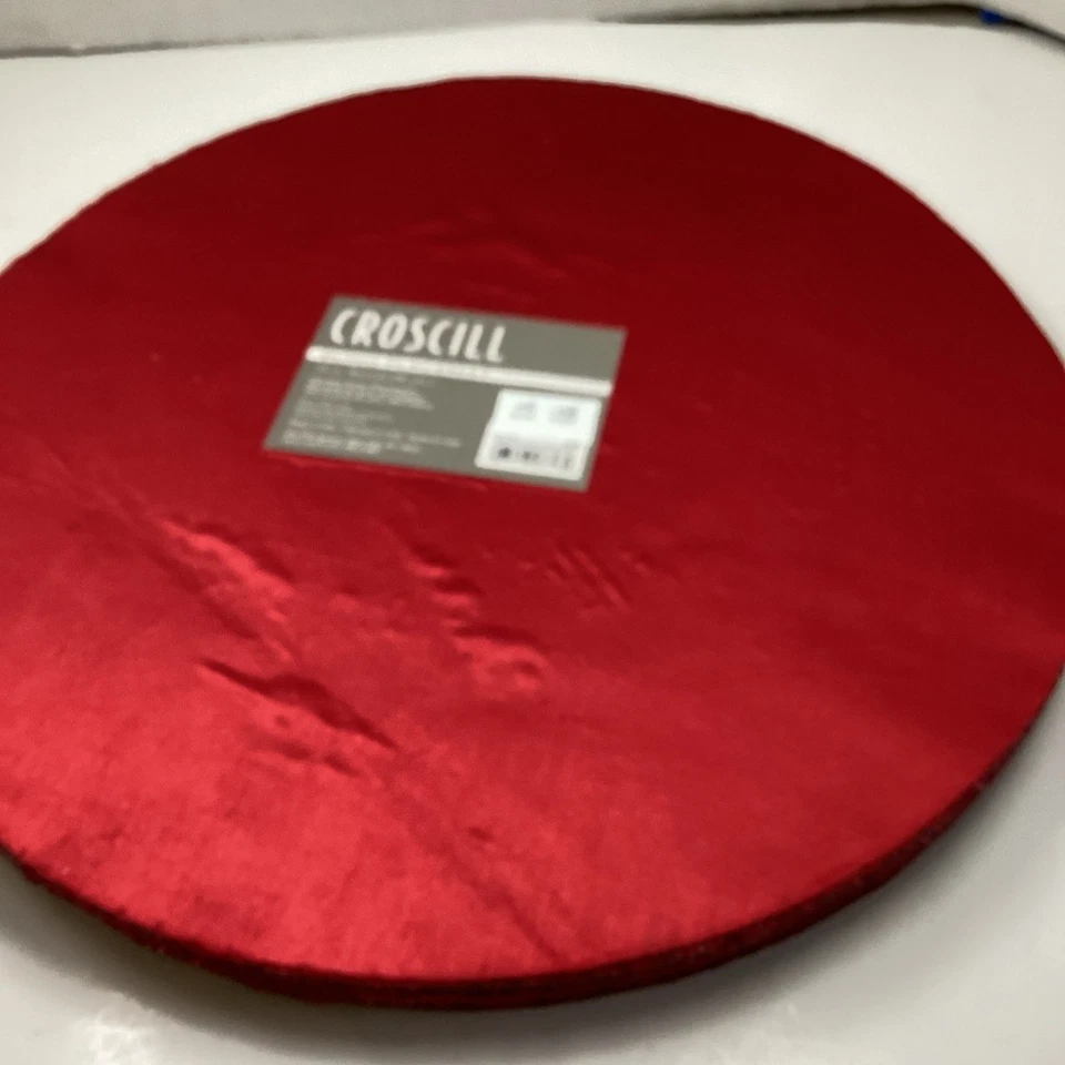 CROSCILL Bling placemat 15” Round Originally $16 Each - Image 2 of 4