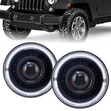 Vrc 7 Inch Led Headlight Hilo Beam Drl For Jeep Wrangler Jk Lj Cj Tj 1997-2017 Vrc 7 Inch Led Headlight Hilo Beam Drl For Jeep Wrangler Jk Lj Cj Tj 1997-2017