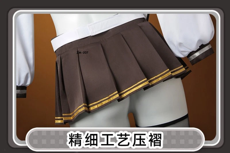 Anime NIKKE: La Diosa de la Victoria Hoja Disfraces Juegos con disfraces Ropa de fiesta de Halloween Foto 4 de 4