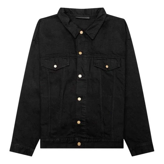 Giacca di jeans Fear of God Essentials nera taglia M