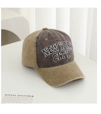 New York City Baseballkappe Baumwolle Unisex verstellbar Sonnenschutz Portofrei