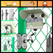 Magnetic Phone Fence Mount with Shade - Versatile Mounting Kit for Outdoor Use