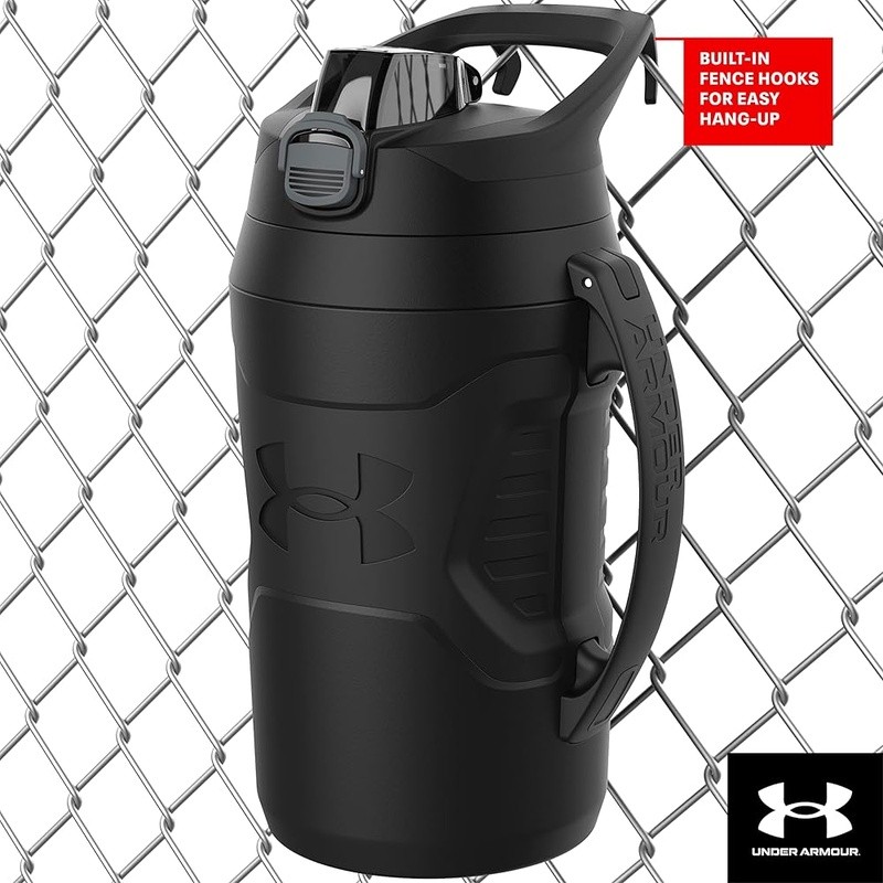 64oz Insulated Water Bottle Sports Jug Non-Slip Grip Cold Retention BPA Free New