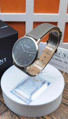 Regent 30242SS 3BAR Quarz Herren Armbanduhr neuwertig ungetragen in OVP