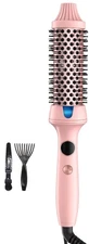1.5″ Thermal Brush for Voluminous Blowout Curls, Negative Ion Heated Round Br...