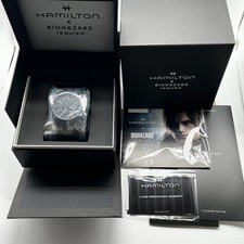 HAMILTON Khaki field Auto Chrono Biohazard Resident Evil Requiem Limited Nuovo