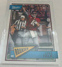 2018 Panini Classics Rookies Red Back /299 Luke Falk #243
