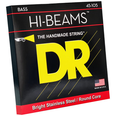 DR Strings Hi-Beam MR-45 Medium Bass Stainless 45-105