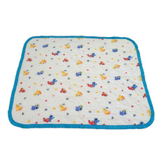 Sesame Street Baby Blanket Elmo Big Bird Cookie Monster Ruffle Edge 40"X33"