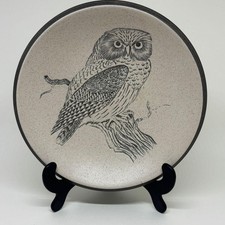 Vintage Purbeck Pottery Owl Decorative Bowl