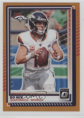 2025 Panini Donruss Optic Orange Prizm 44/299 Bo Nix #31 0n2k