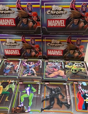 Topps Marvel Comics Chrome 2026 Base Selection #1-200 Pick/Choose your Card